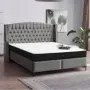 Cama Titan + Estrado, Sistema Elevatório e Fundos + Colchão Opc.