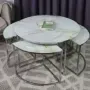 Yuvarlak Pizza Sehpa Takimi